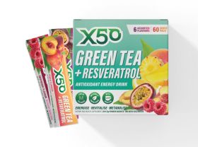 X50 Green Tea + Resveratrol