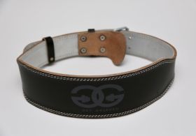 4” Leather Weight Lifting Belt (Black)