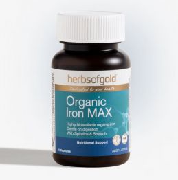 Organic Iron Max 30 Caps