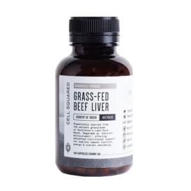 Organic Grass Fed Beef Liver Capsules 160 Caps