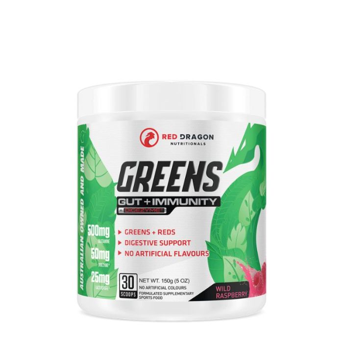 Red Dragon Greens Gut plus Immunity