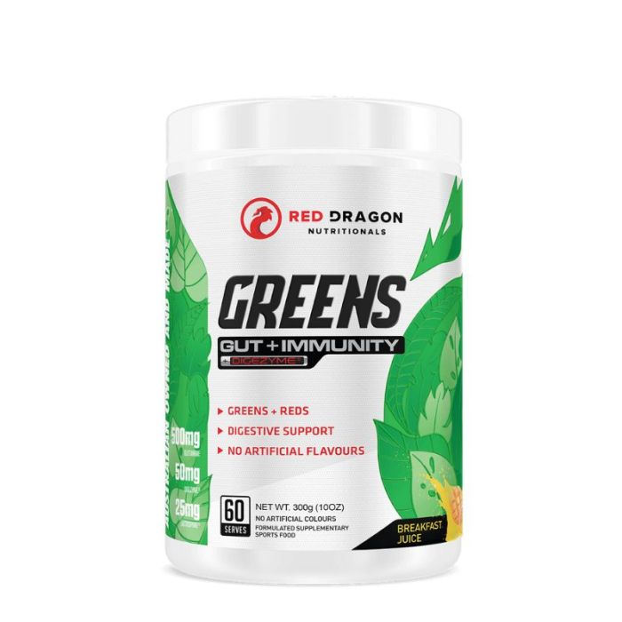 Red Dragon Greens Gut plus Immunity