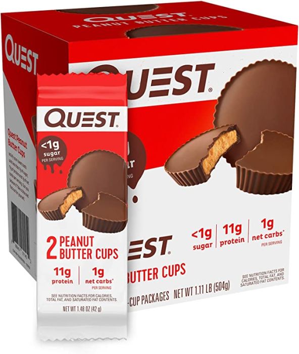 Quest Cravings Peanut Butter Cups 50g