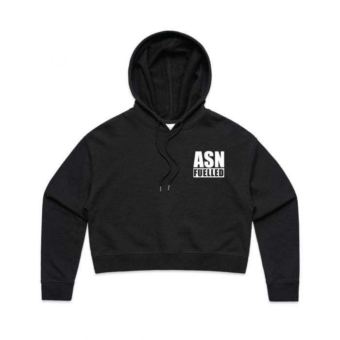 ASN Fuelled Ladies Crop Hoodie