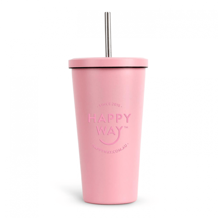 Tumbler & Straw Pink