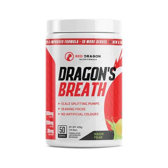 Red Dragons Breath White
