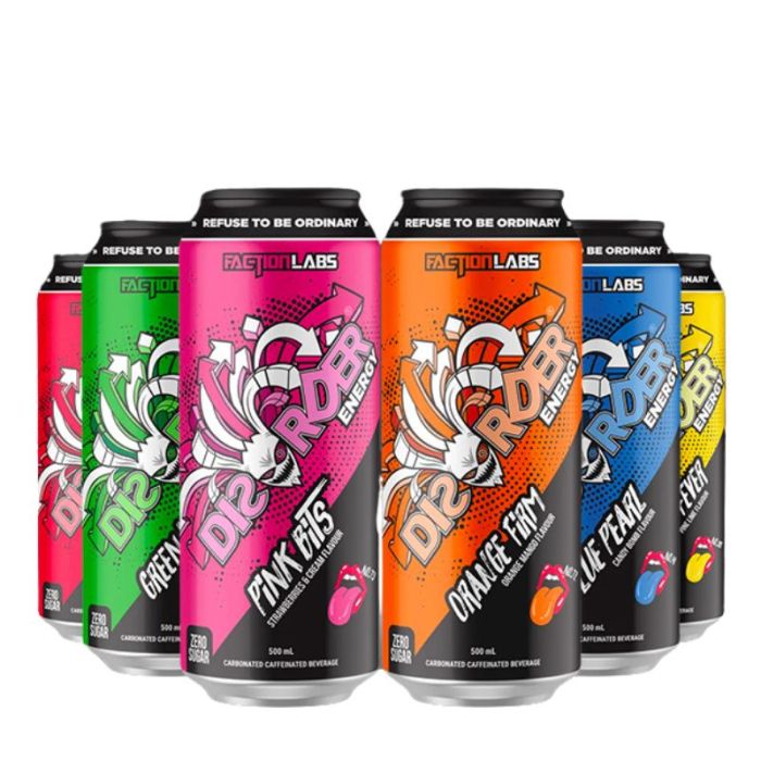 Faction Labs Disorder RTD Mixed Box of 24