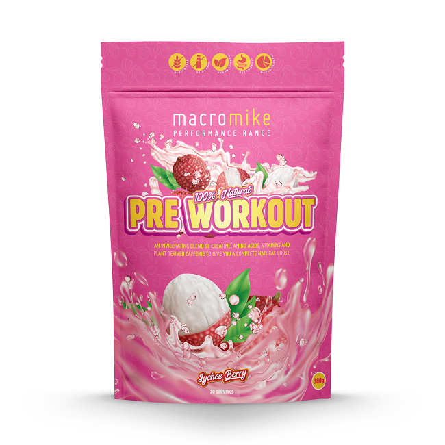 100% Natural Pre Workout
