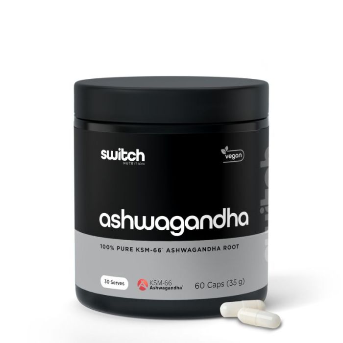 Switch Nutrition Ashwagandha 60 Caps