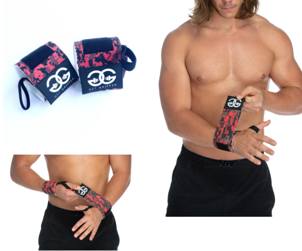Get Gripped Premium Wrist Wrap with Thumb Loop
