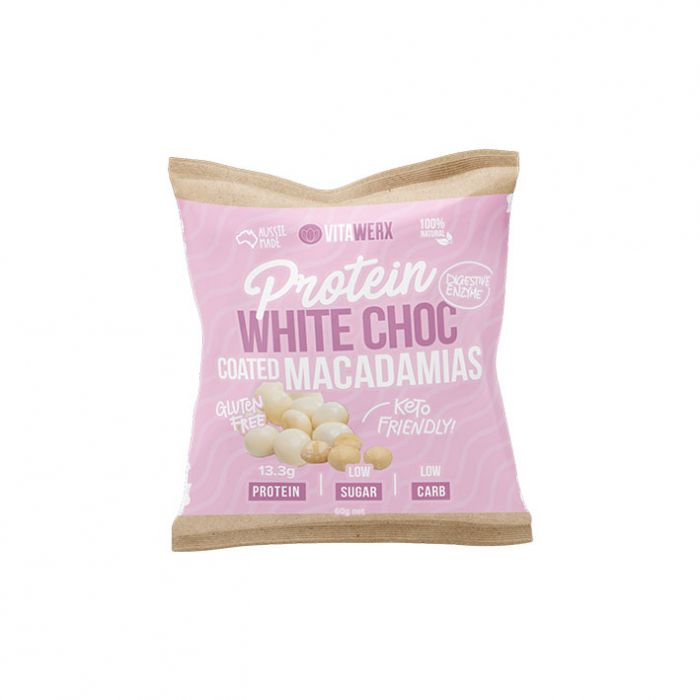 Protein White Chocolate Coated Snack