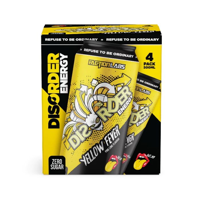 Faction Labs Disorder RTD Mixed Box of 24