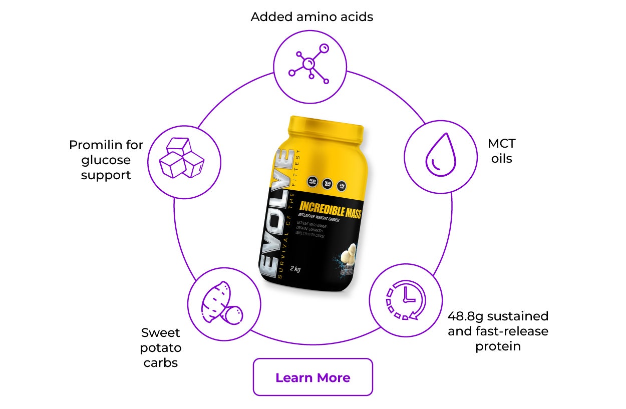 Evolve Incredible Mass Protein