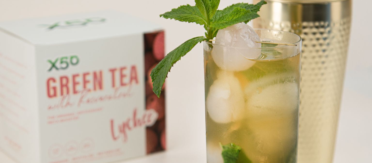 Lychee Green Tea X50 Mojito (Mocktail)